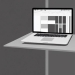 dezeen showroom, archdaily, ignant,minimalissimo, photo of overhead angle of macbook inspired piano moog synthesizer, keyboard, mellotron, render, designed by Dieter Rams, jony ive, off white , virgil abloh, google design, classic product design, product design render, vintage synth ads, pinterest, tumblr design, 8k