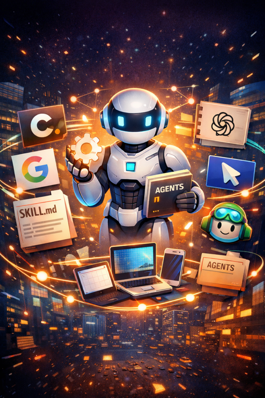 不只是 Prompt！Agent Skills 正悄悄統一 AI 助理，成為跨平台的超能力標準