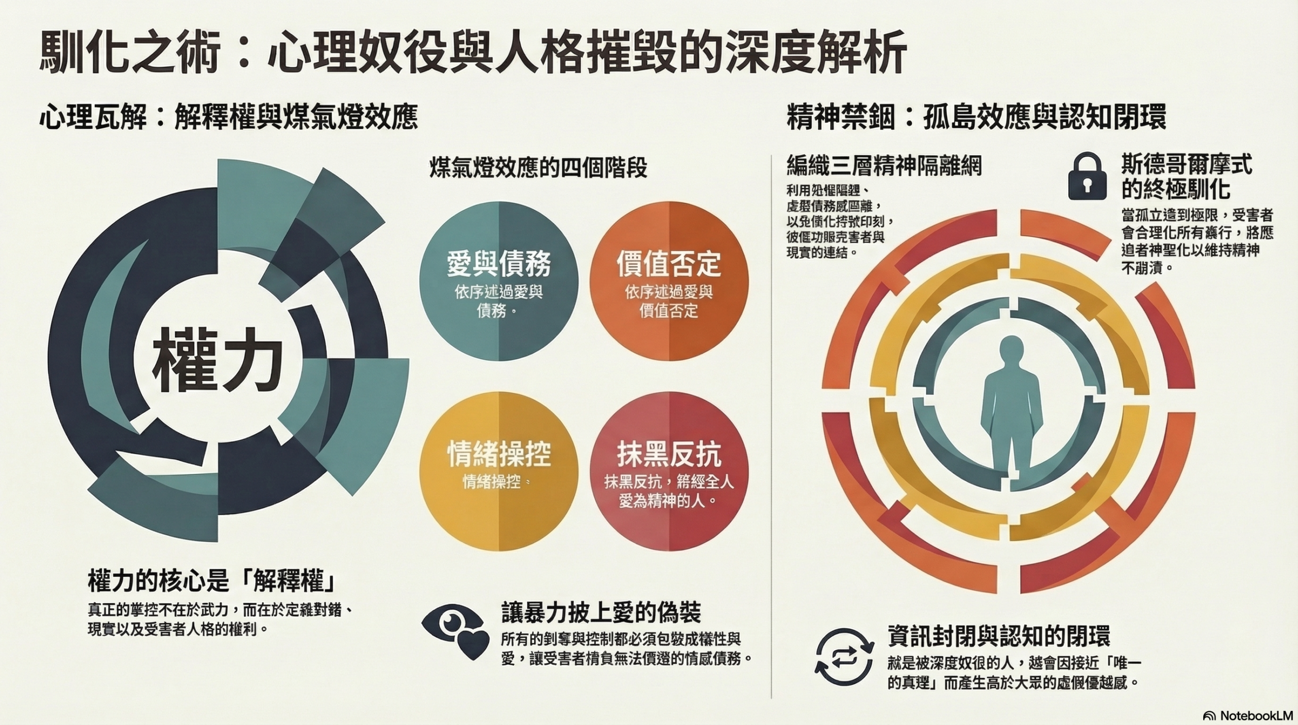 靈魂的收割術：揭開「心理馴化」的黑暗邏輯與生存陷阱